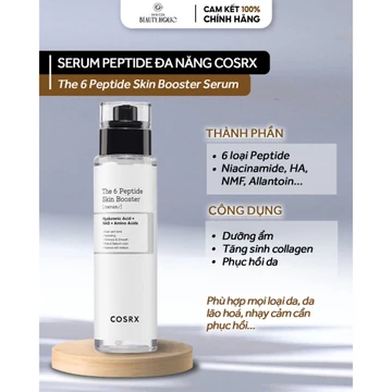 Tinh chất tăng cường COSRX THE 6 PEPTIDE SKIN BOOSTER SERUM
