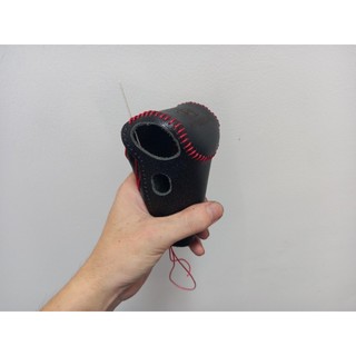 Combo bọc cần số phanh tay Hyundai GET, CLICK số tự động bằng da bò thật (KH nhắn đời xe cho shop)