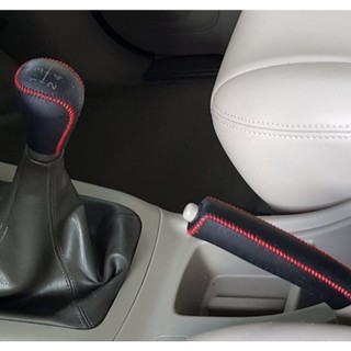 Bao bao bọc cần số, phanh tay xe Vios số sàn các đời xe từ 2014 ->2024 (KH nhắn tên xe đởi xe giúp shop) bằng da bò thật