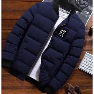 ÁO KHOÁC PHAO NAM BOMBER PHỐI LOGO 07 CHẰN BÔNG 2 LỚP ẤM ÁP MÙA ĐÔNG DỄ MẶC PHÙ HỢP THỜI TRANG