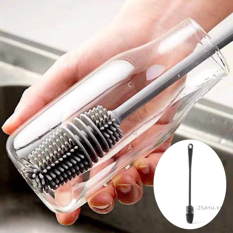 Cọ Silicon Rửa Ly, Rửa Bình Sữa Đa Năng