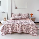 Bộ Chăn ga DRAP CHẦN Cotton Đũi Alva 5 món dày dặn, phối màu tinh tế, hoạ tiết trang nhã, thoáng mát, vệ sinh — ảnh 6