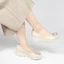 Giày da nữ cao 5,5 cm siêu nhẹ siêu bền, giày búp bê chống thấm nước KOSU 22608 chính hãng Nhật Bản