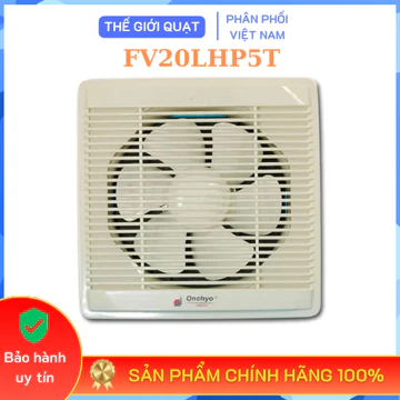 [HỎA TỐC] Quạt hút âm tường Onkyo FV20LHP5T.1W lỗ khoét 250mm hút 1 chiều - Hàng chính hãng