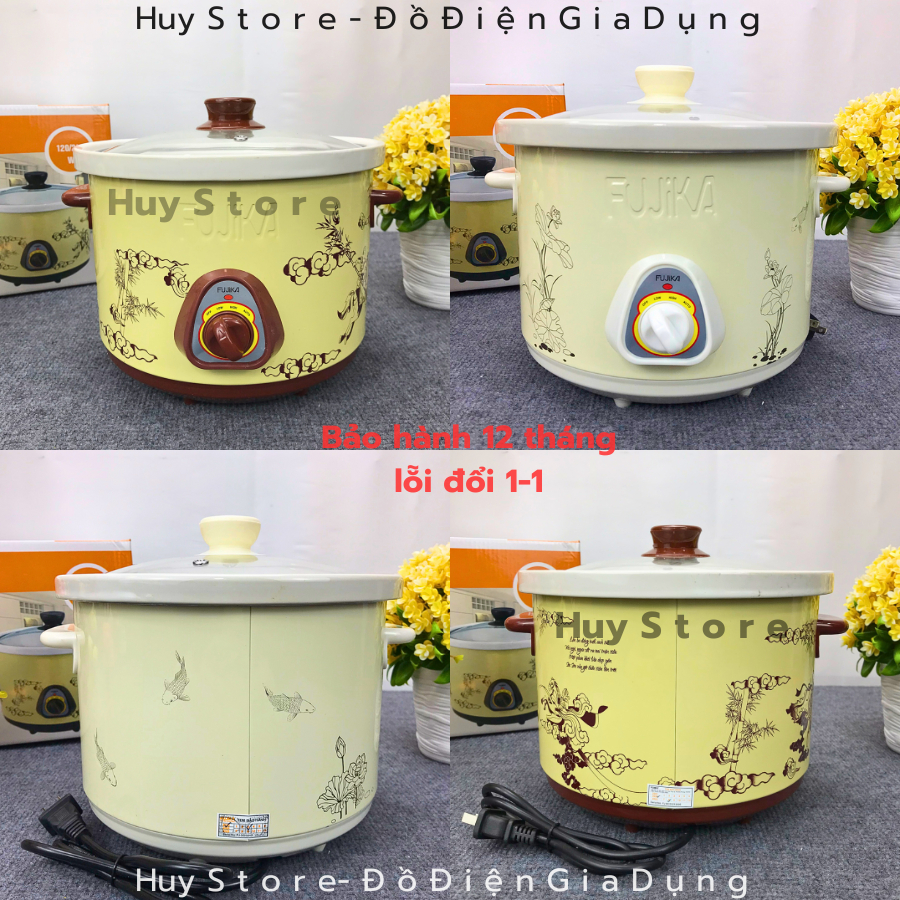 Ưu điểm Nồi nấu chậm FUJIKA FJ-K25 và FJ-K15