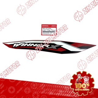 Tem Xe Winner X V4 2024, Tem Rời Winner X 2024 Đỏ Đen Phiên Bản Tiêu Chuẩn Chính Hãng - ZZM