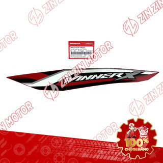 Tem Xe Winner X V4 2024, Tem Rời Winner X 2024 Đỏ Đen Phiên Bản Tiêu Chuẩn Chính Hãng - ZZM