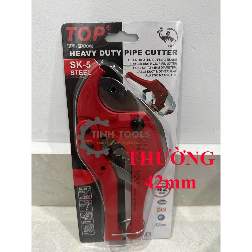 Kìm | Kéo cắt ống nhựa thương hiệu Top 42mm, 63mm thường và cao cấp