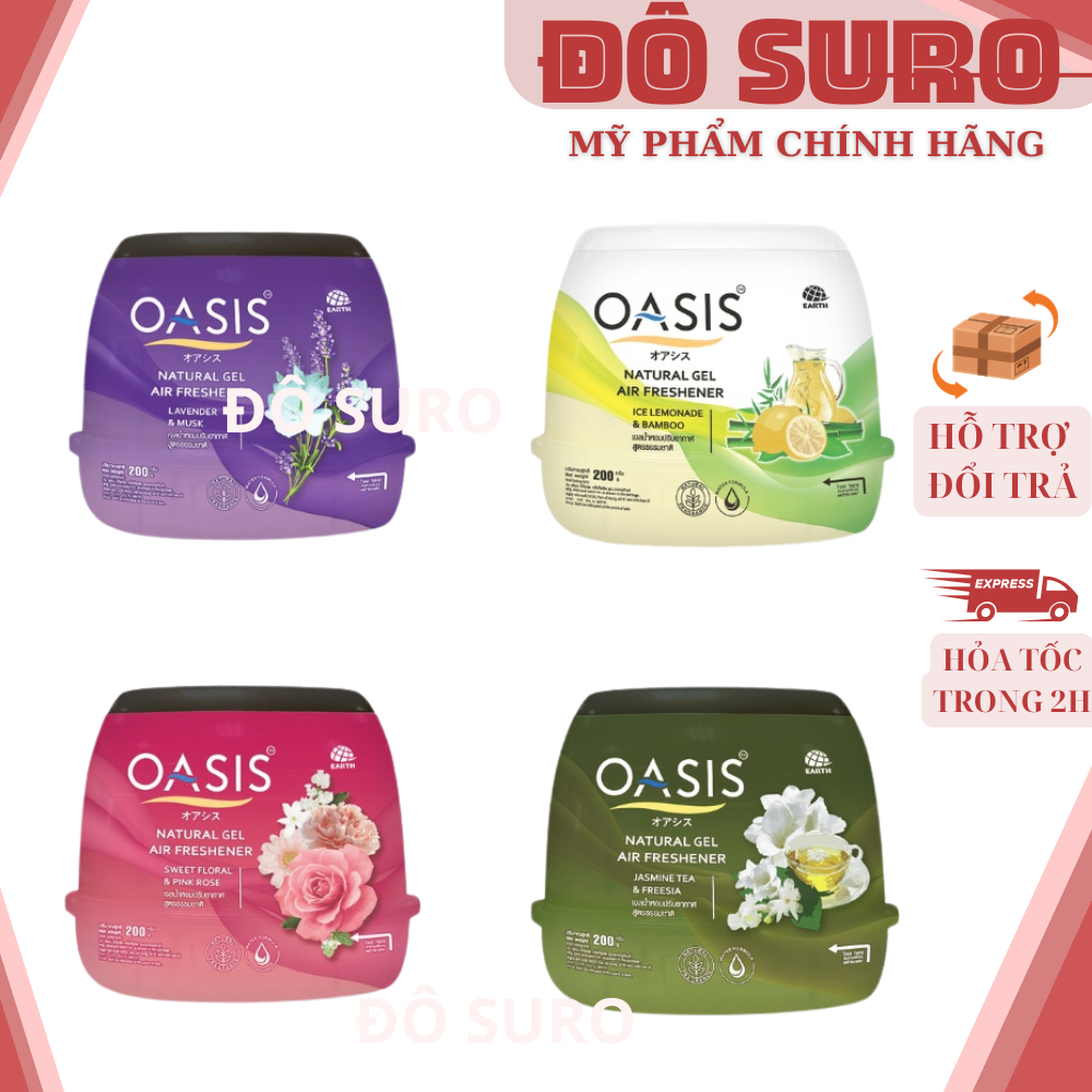 Sáp thơm OASIS Natural Gel (nhiều hương thơm)