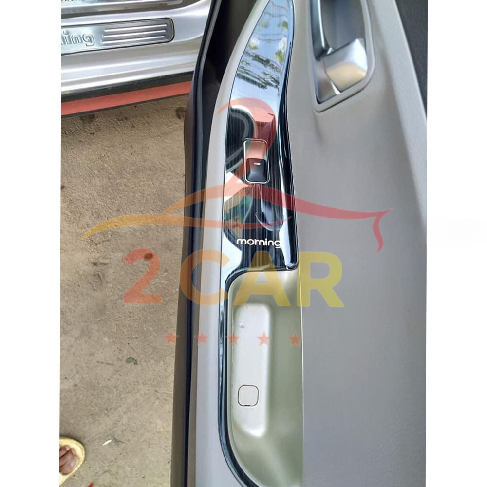 Ốp Nội Thất Xe Kia Morning 2012- 2013- 2019- 2020 số tự động, Vân Titan cao cấp