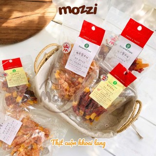 Snack cho chó Natural Core Thịt gà vịt sấy mềm, cuộn xương cá, cuộn khoai lang, sụn da bò, sụn thỏ, gân vịt tổng hợp