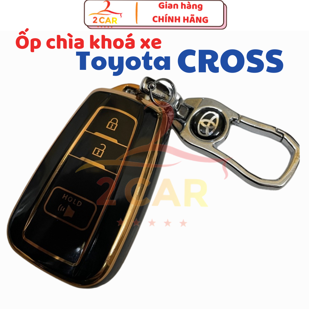 Bao chìa khoá, Ốp khóa Toyota Corolla Cross 2020- 2023 , Altis 2022, 2023,2024, Camry 2019- 2024 chất liệu silicon