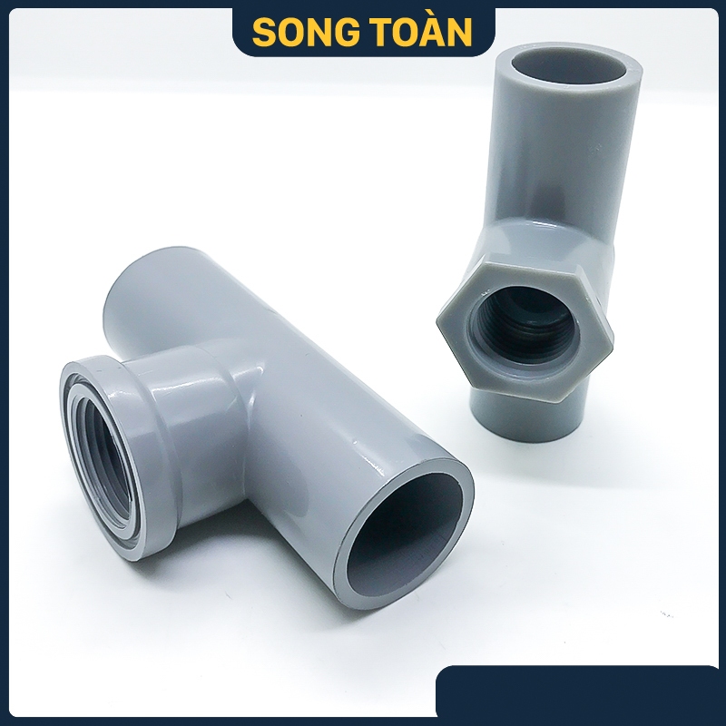 Tê Nhựa Ren Trong PVC - Nối Tê Ren Trong Nhựa Ống Nước 21 27 Thương ...