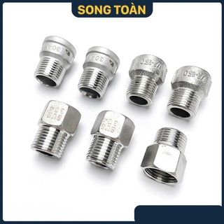 Nối Ren Trong Ren Ngoài Inox 304, Nơ Thu Ren Inox Phi 21 Inox SUS 304 ...