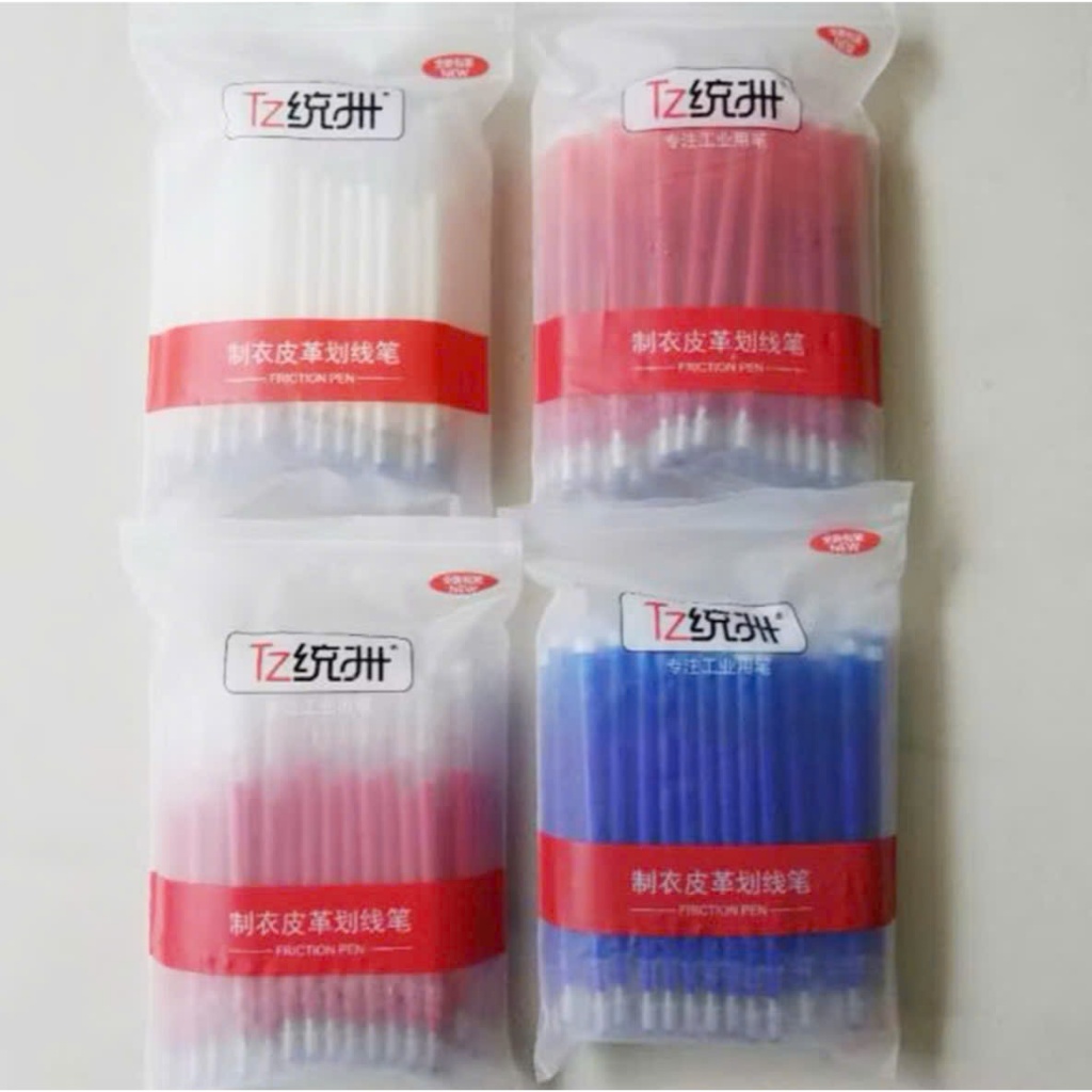 Bút Vẽ Bay Ủi Nhiệt Trên Vải 4 Màu TZ Chính Hãng – 1 Bịch 100 Cây