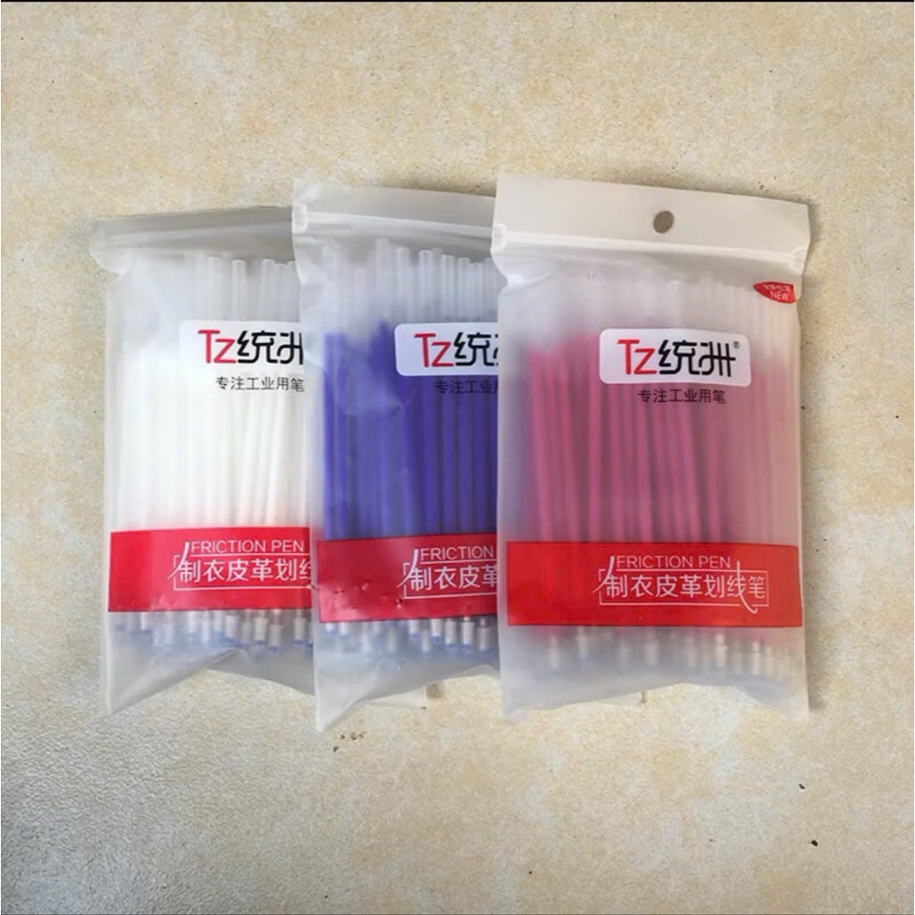 Bút Vẽ Bay Ủi Nhiệt Trên Vải 4 Màu TZ Chính Hãng – 1 Bịch 100 Cây