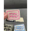 patch vải ủi nhiệt thêu hình thời trang sticker vuông miu miu