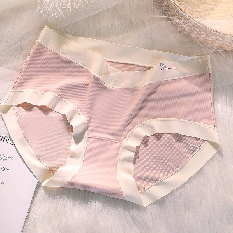 Quần Lót Bầu LYSAVA Cạp Chéo Không Gò Bụng - Quần Chip Bầu Kháng Khuẩn Thoáng Khí Đáy Cotton Sáng Màu Cho Mẹ Bầu, QL6 | BigBuy360 - bigbuy360.vn