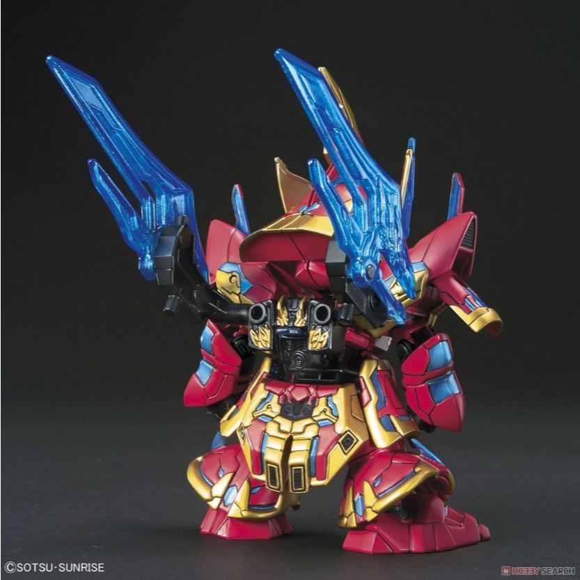 Mô Hình Gundam SD Tam Quốc 21 Zhang Liao Sazabi (New Seal)