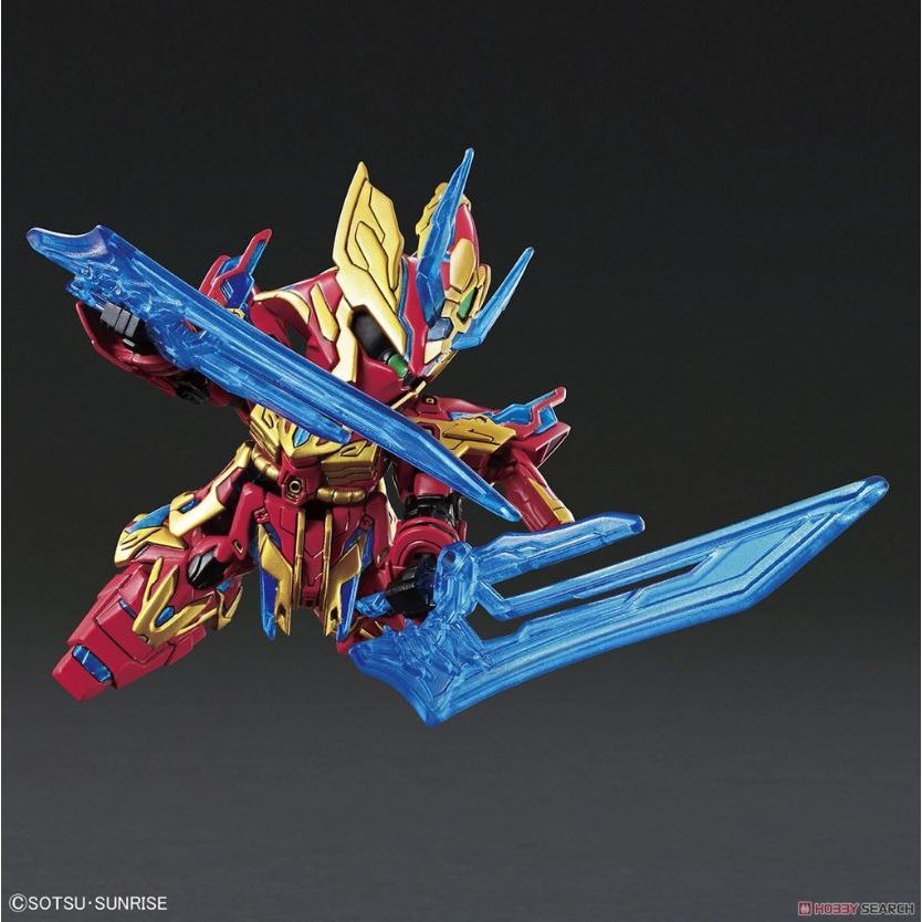 Mô Hình Gundam SD Tam Quốc 21 Zhang Liao Sazabi (New Seal)