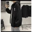 ÁO KHOÁC HOODIE DÂY KÉO TAY PHỐI NÚT CHẤT POLY 2 DA DÀY PHONG CÁCH TRẺ TRUNG NĂNG ĐỘNG DỄ MẶC PHÙ HỢP THỜI TRANG