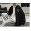 ÁO KHOÁC HOODIE DÂY KÉO TAY PHỐI NÚT CHẤT POLY 2 DA DÀY PHONG CÁCH TRẺ TRUNG NĂNG ĐỘNG DỄ MẶC PHÙ HỢP THỜI TRANG