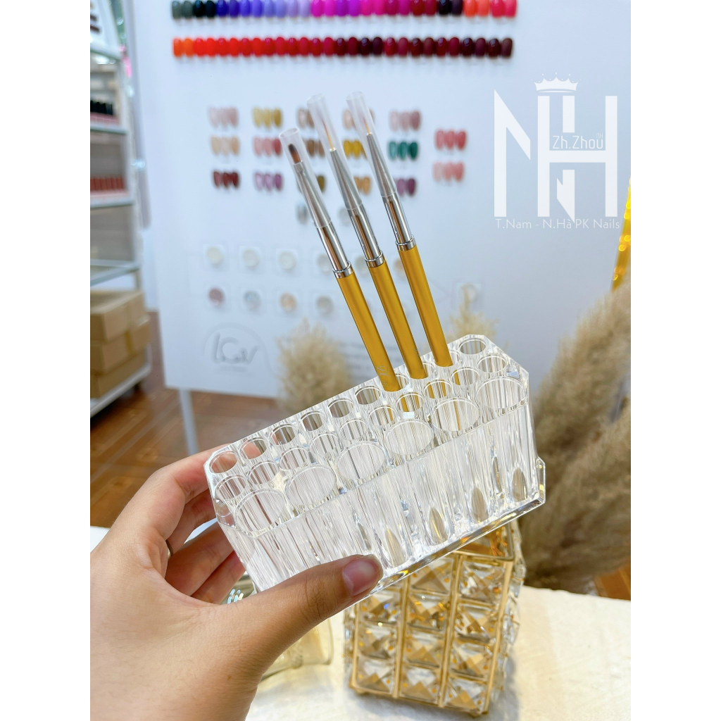 Cắm cọ mica, ông cắm cọ, cắm bút