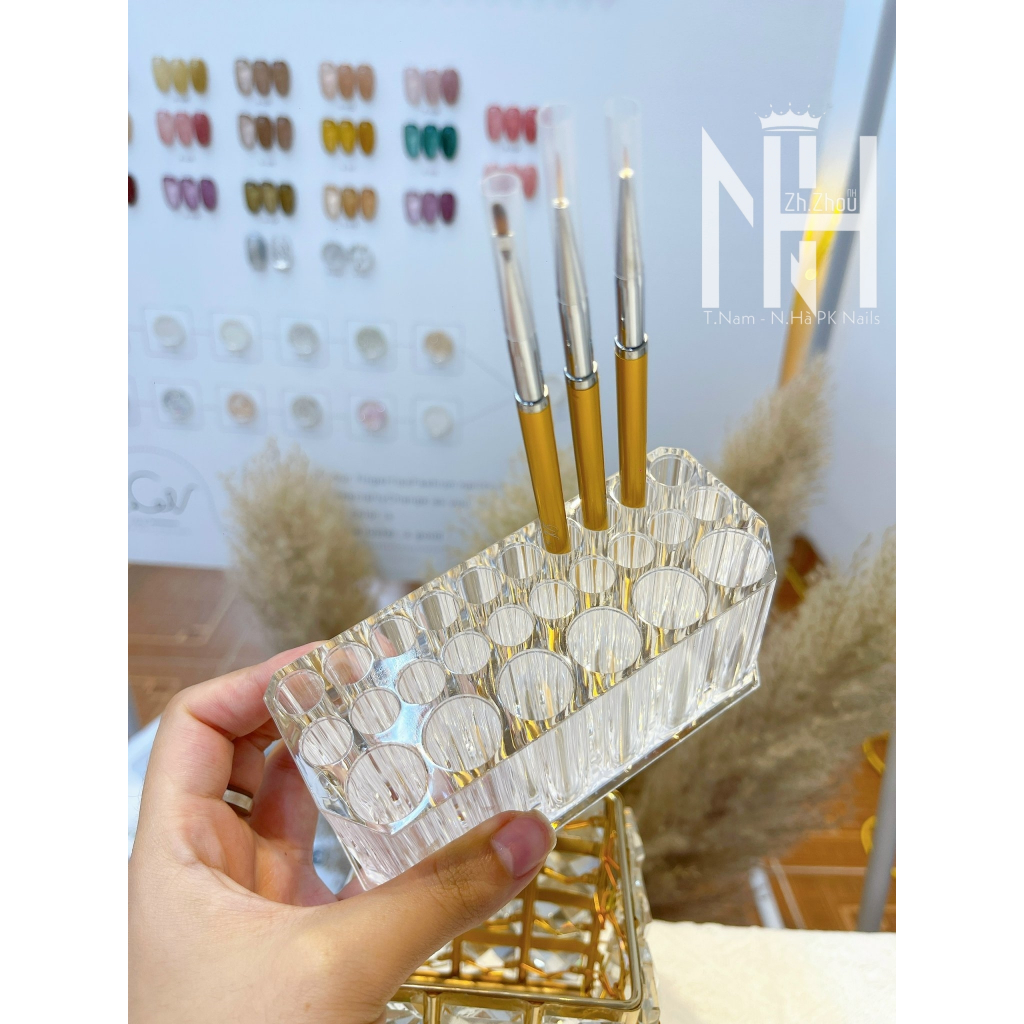 Cắm cọ mica, ông cắm cọ, cắm bút