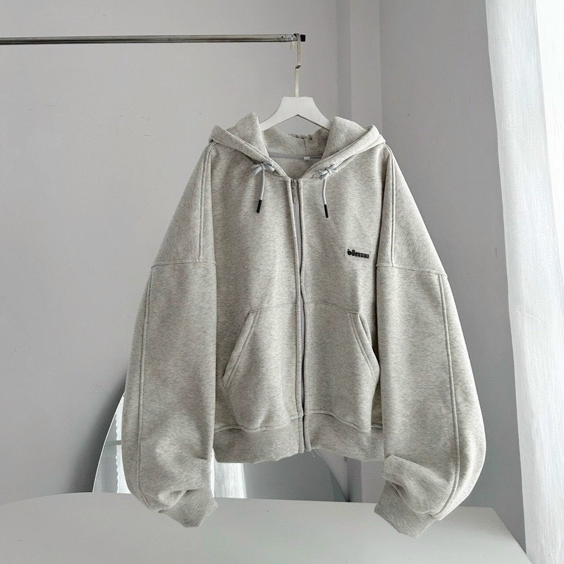 ÁO KHOÁC HOODIE NỈ CHỐNG NẮNG PHỐI TÚI NGƯỢC PHONG CÁCH MỚI LẠ ĐỘC ĐÁO NỔI BẬT THỜI TRANG