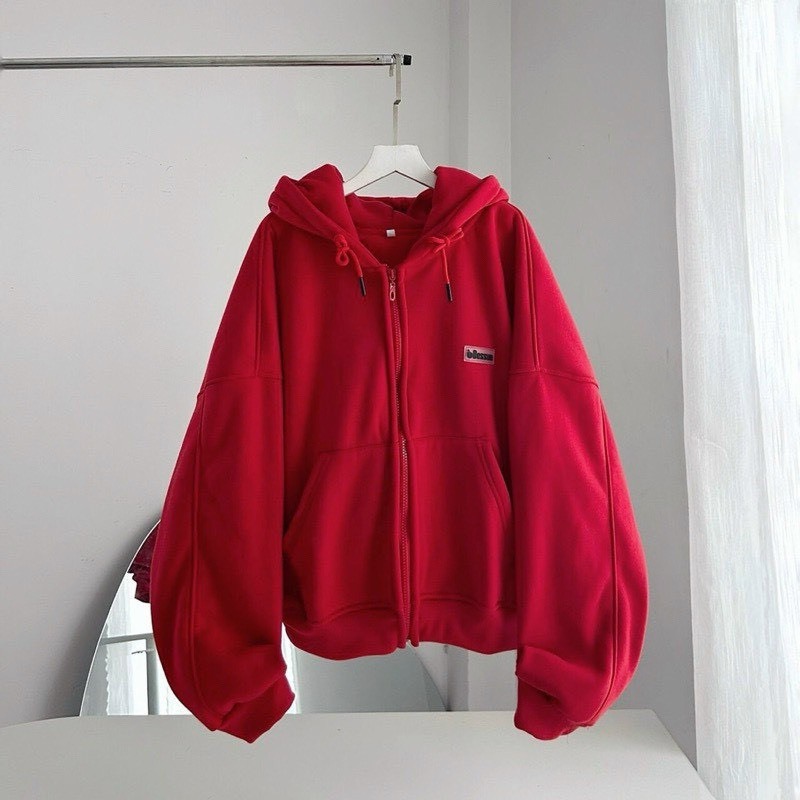 ÁO KHOÁC HOODIE NỈ CHỐNG NẮNG PHỐI TÚI NGƯỢC PHONG CÁCH MỚI LẠ ĐỘC ĐÁO NỔI BẬT THỜI TRANG