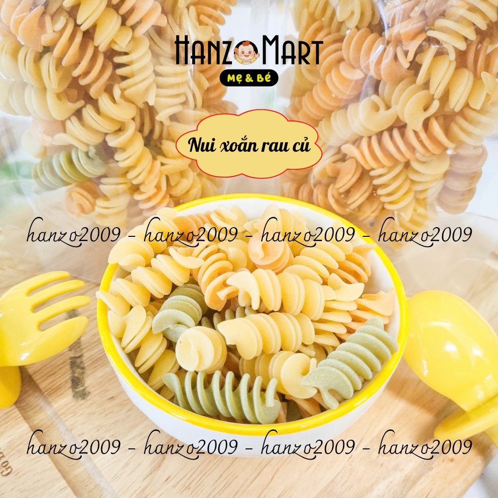 Nui hữu cơ ăn dặm cho bé nguyên túi - hanzomart