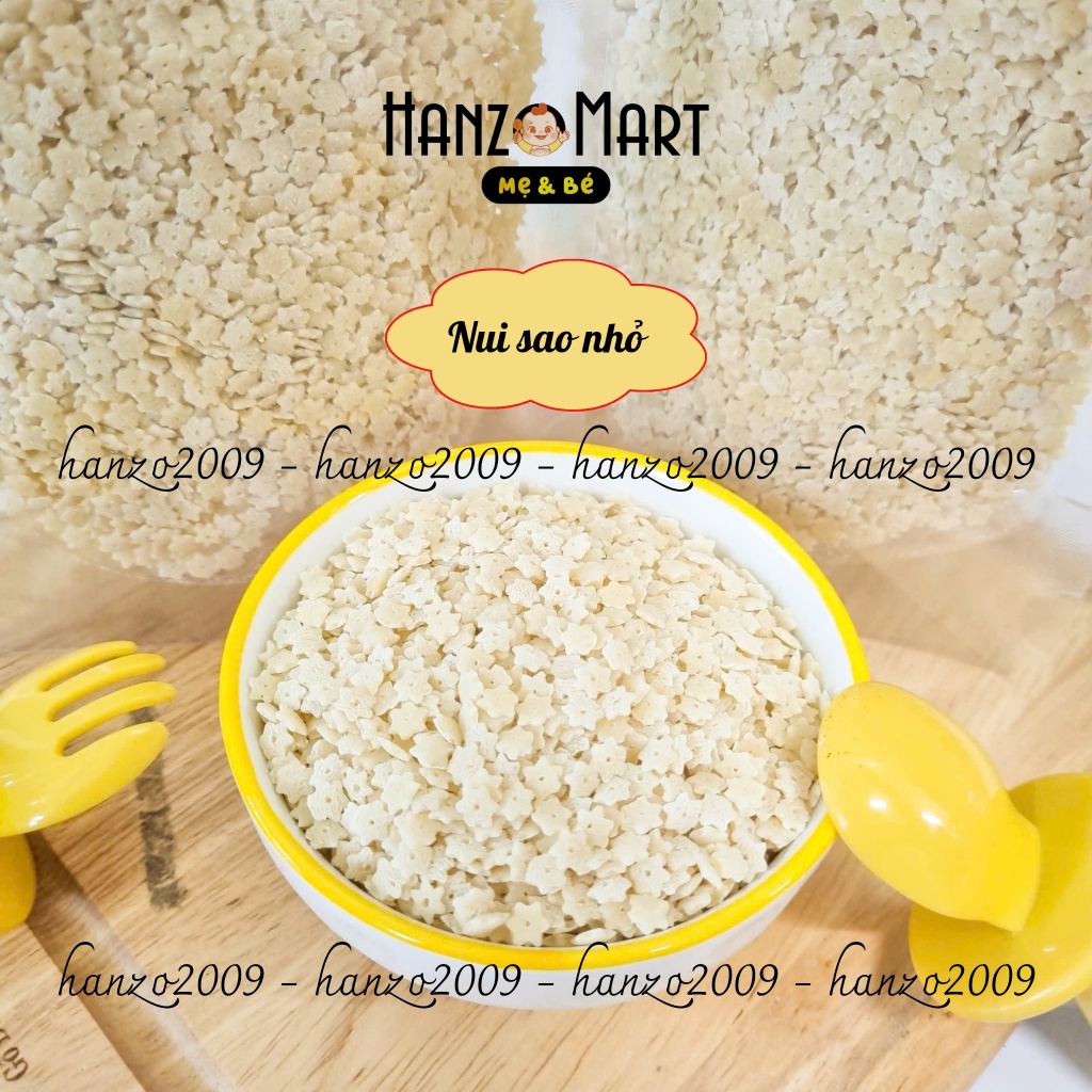 Nui hữu cơ ăn dặm cho bé nguyên túi - hanzomart