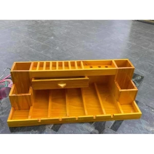khay gỗ đựng tông đơ nhiều màu mẫu hót