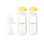 Bình Pigeon thuỷ tinh chịu nhiệt Japan 100ml 200ml cho bé từ sơ sinh, dùng tại các bệnh viện Nhật Bản