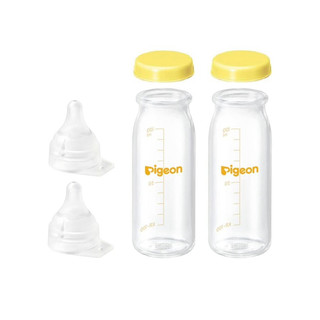 [NEW - CÓ SẴN] Bình Pigeon thuỷ tinh chịu nhiệt Japan 100ml 200ml cho bé từ sơ sinh, dùng tại các bệnh viện Nhật Bản