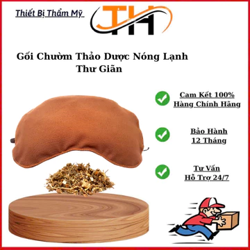 Gối Chườm Thảo Dược Nóng Lạnh Thư Giãn | Giảm Đau Mỏi Lưng Vai Gáy Mắt Chân Dùng Cho Gia Đình Spa Đông Y