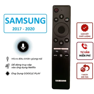 Điều khiển tivi Samsung giọng nói blutooth, remote tv samsung thông minh các đời 2017 đến 2022