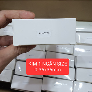 -1 hộp kim 1 ngắn dùng cho máy xăm thần thánh, máy xăm pro