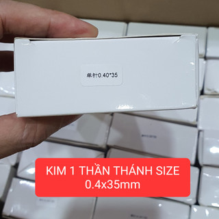 -1 hộp kim 1 ngắn dùng cho máy xăm thần thánh, máy xăm pro