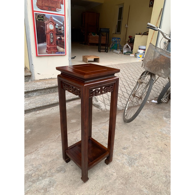 đôn vuông mặt 30 cao 40,50,60,70,80 gỗ hương đá nhiều màu