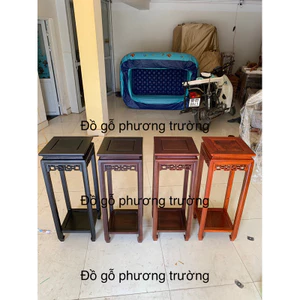 đôn vuông mặt 30 cao 40,50,60,70,80 gỗ hương đá nhiều màu