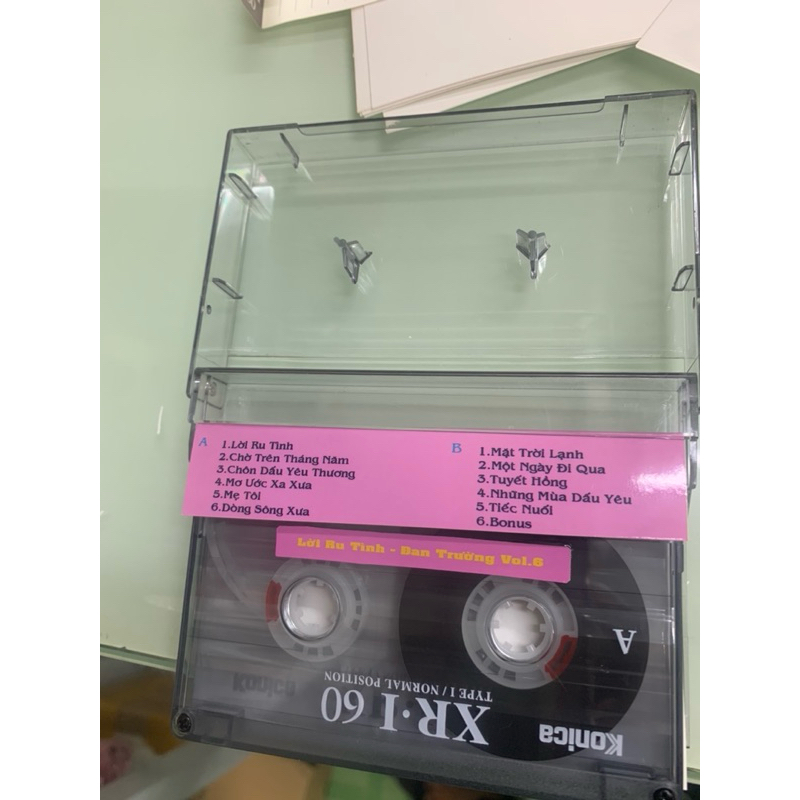 Băng Cassette Đan Trường Vol 6 - Lời Ru Tình