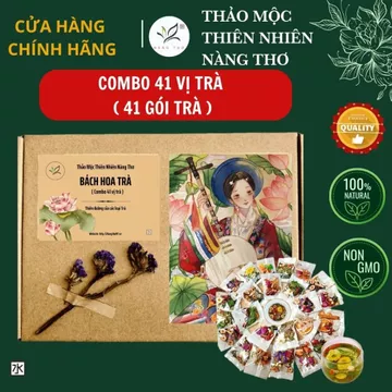 Combo 41 Vị Trà Dưỡng Nhan - Trà Thảo Mộc - Trà Hoa - Thảo Mộc - Thanh Nhiệt - Giảm Cân - Đẹp Da - Ngủ ngon An Thần