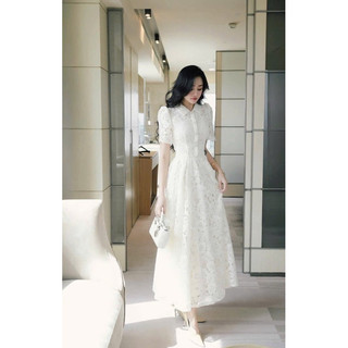 VÁY REN KHUY ĐÍNH NGỌC CHANH XẢ BAL