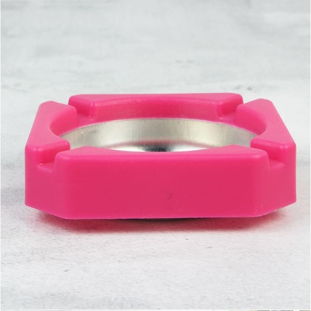 Gạt. tàn. thuốc bên ngoài nhựa trong inox đa dụng - Giao màu ngẫu nhiên - GTT004