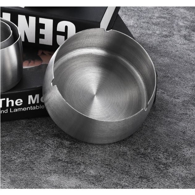 Gạt. tàn. inox, gạt. tàn. thuốc - GTT005e