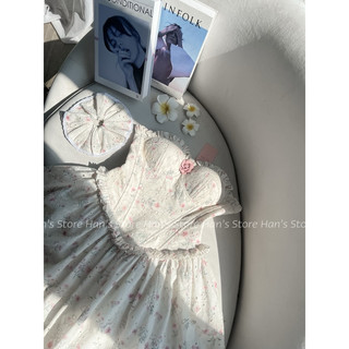 [HAN’S STORE ]VÁY CORSET HOA FORM DÀI THÊU NỔI TẶNG CỘT TÓC SCRUNCHIES TẶNG TAG HOA RỜI (ẢNH THẬT)