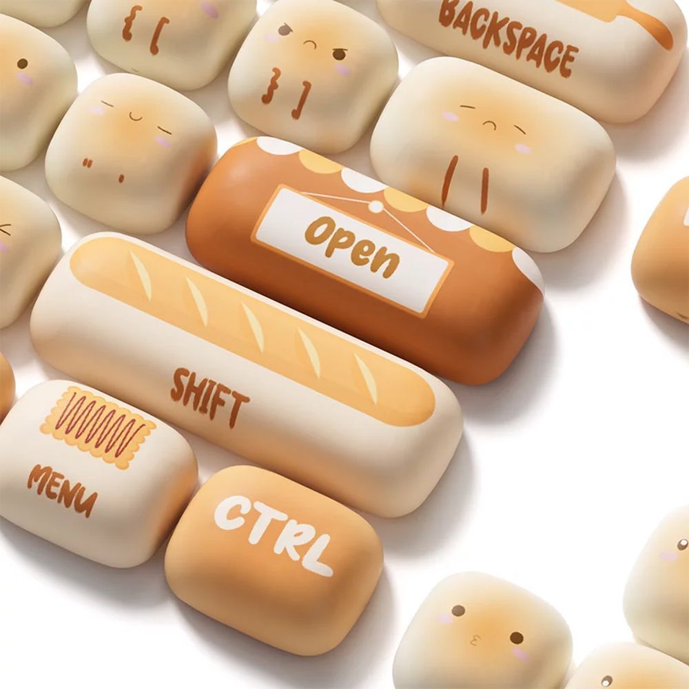 keycap akko bánh mì