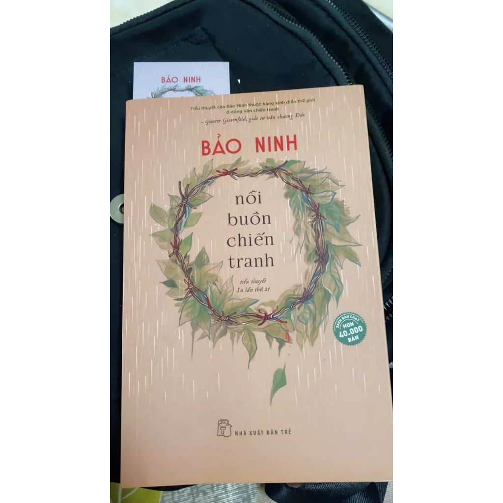 Ảnh Sách Nỗi Buồn Chiến Tranh (Bảo Ninh)  - NXB Trẻ 3