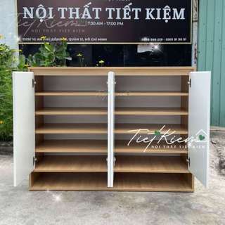 Tủ giày cửa mở 1m2 Nội Thất Tiết Kiệm TG888